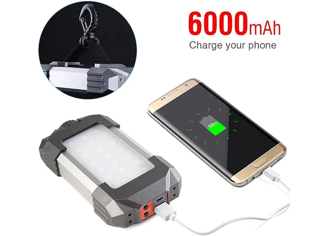 Ліхтар кемпінговий FR 500LM 15W 6000mah Фото 2